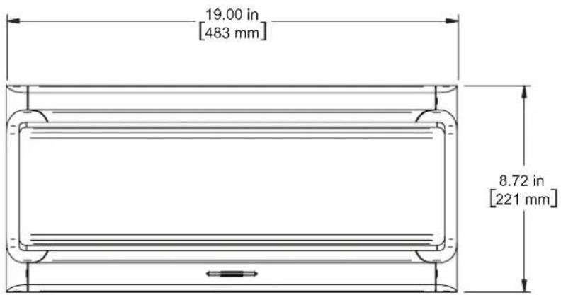 19.00 in [483 mm] 8.72 in [221 mm]