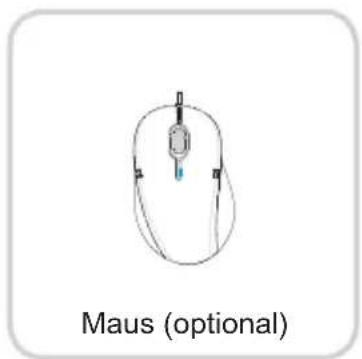 Maus (optional)