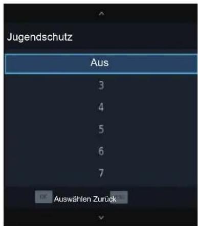 Jugendschutz Aus 3 4 5 6 7 Auswählen Zurück