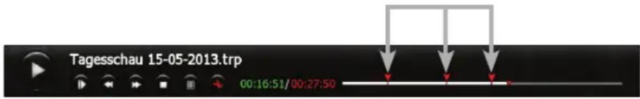 Schwaiger DSR691HDPL - Die Lesezeichenfunktion - 1