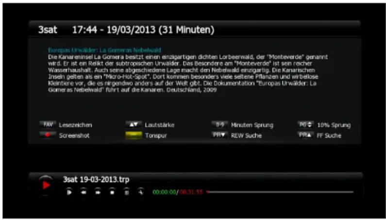 Schwaiger DSR691HDPL - Während der Wiedergabe - 1