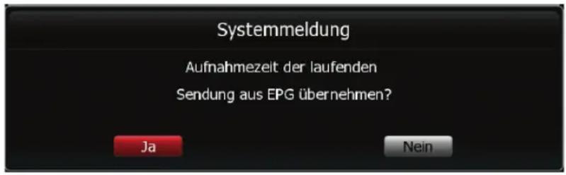 Schwaiger DSR691HDPL - Manuelle Aufzeichnung: (optional) - 1