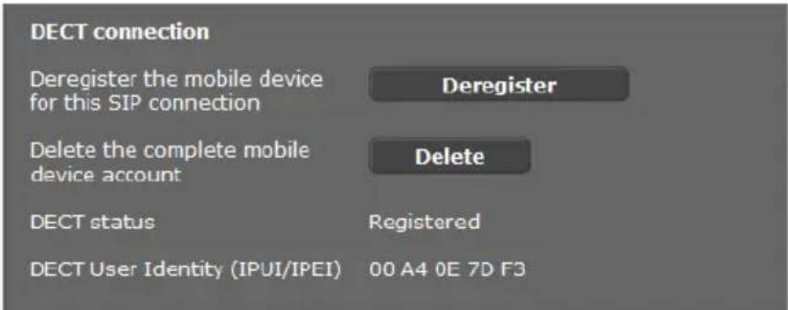 Bintec-elmeg DECT200M - Mobilteile abmelden und löschen - 1