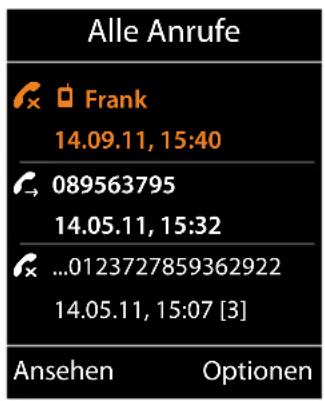 Alle Anrufe Frank 14.09.11, 15:40 089563795 14.05.11, 15:32 ...0123727859362922 14.05.11, 15:07 [3] Ansehen Optionen