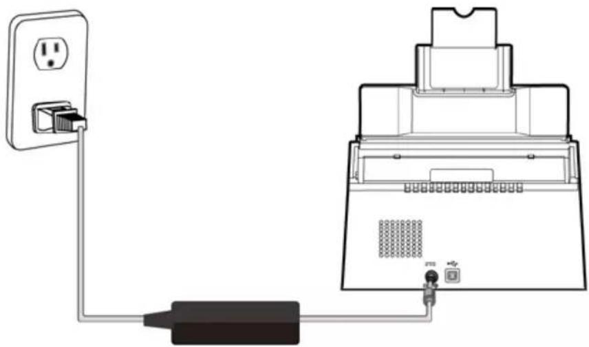 AVISION AV1880 - Das Gerät einschalten - 1