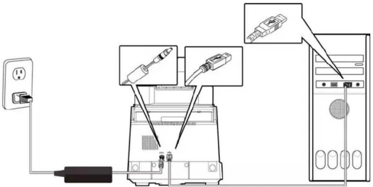 AVISION AV1880 - Entriegeln des Scanners - 1