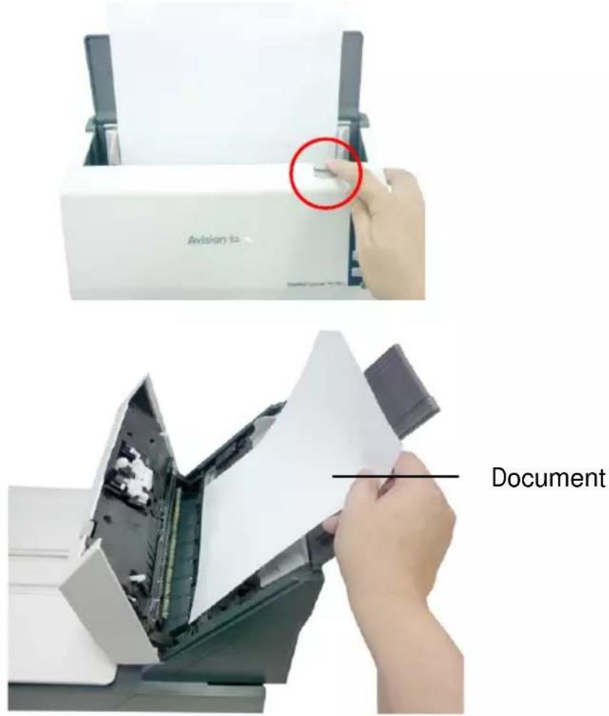 AVISION AV1880 - Papierstau im ADF - 1