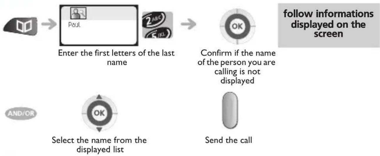 ALCATEL-LUCENT 3BN67301AA - Answering a call - 12