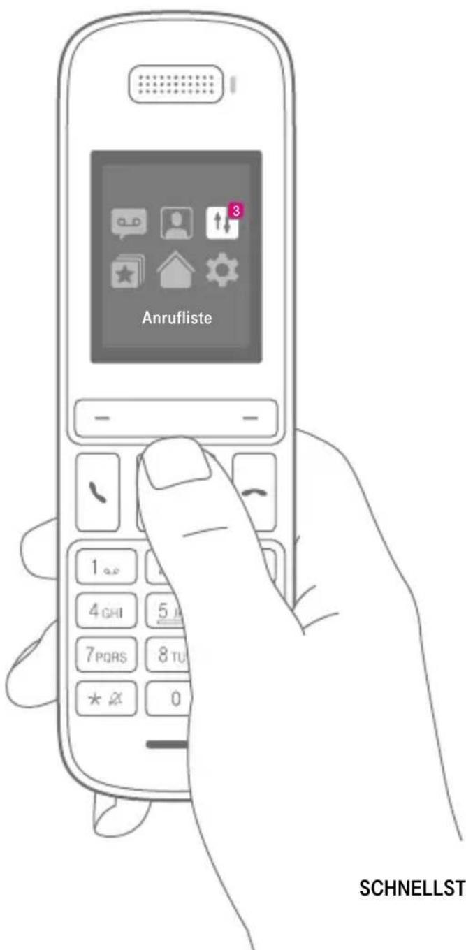 Anrufliste SCHNELLST