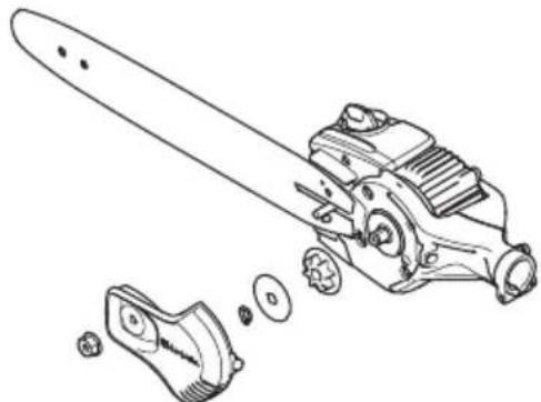 HUSQVARNA 536LIPX - Zamenjava pogonski zobnik verige - 1