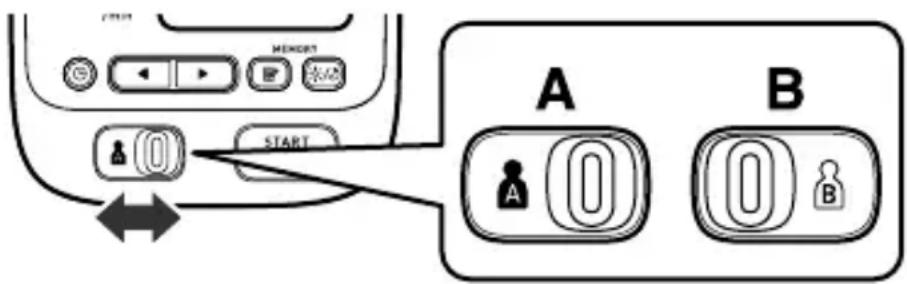 OMRON BP791IT - SELECCIÓN DEL ID DE USUARIO - 1