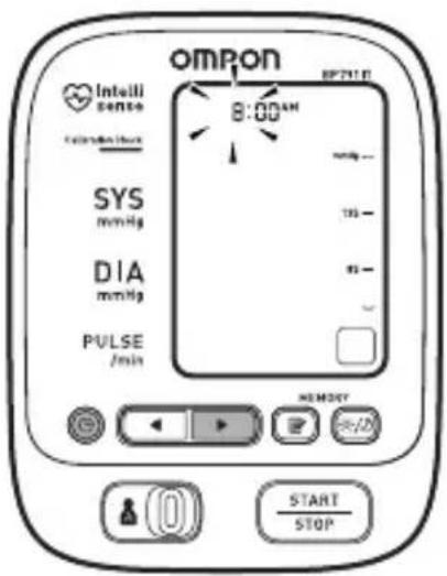 OMRON BP791IT - CONFIGURACIÓN DEL DÍA - 1