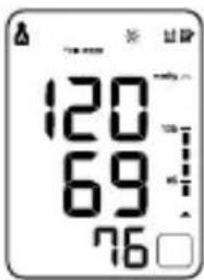 OMRON BP791IT - COMBINACIONES DE PANTALLA - 1