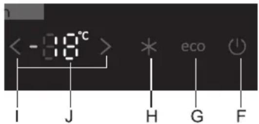 GORENJE ONRK193C-L - EINSTELLUNG DER TEMPERATUR IM GERÄTEINNEREN - 1