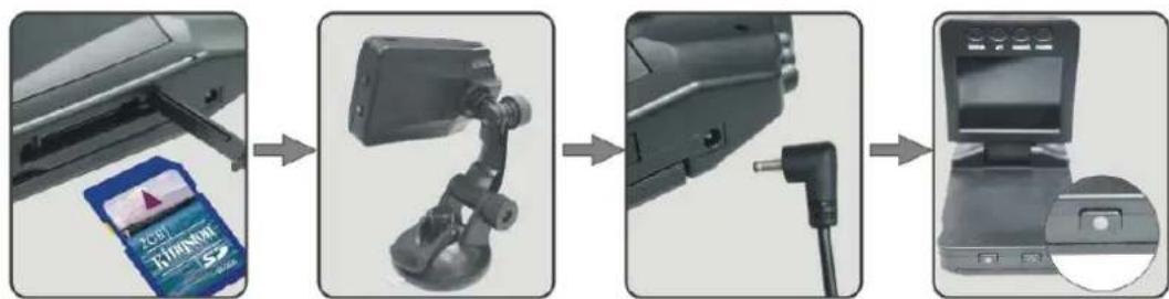 GENIUS DVR-530 - Operation steps - 1