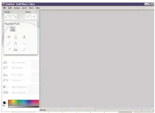 Unblinded - Cell Photo Editor File Edit View Insert View Help Undo Zoom TouchUp Tools ActionScript TextScript Power Style Function Adjust Highlighted Adjust Contact Ready: