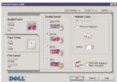 DELL A940 - Öffnen der Komponente „Druckeigenschaften“ - 2