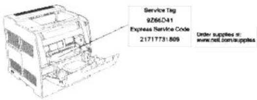DELL 3010cn - EINGESCHÄNKTE RECHTE DER VEREINIGTEN STAATEN VON AMERIKA - 4
