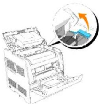 DELL 3010cn - Entfernen der verbrauchten Trommelkassette - 3