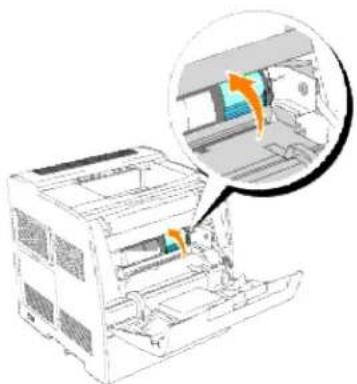 DELL 3010cn - Entfernen der gebrauchten Tonerkassette - 2