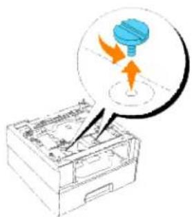 DELL 3010cn - Entfernen von zusätzlichen Papierfacheinheiten - 3
