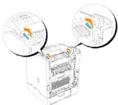 DELL 3010cn - ACHTUNG: Der Druckerinnenraum ist an der Rückseite heiß. - 2