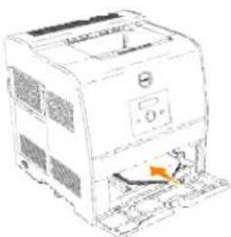 DELL 3010cn - Einlegen von Briefumschlägen - 1
