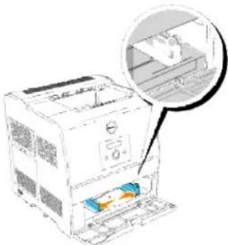 DELL 3010cn - Füllen des Universaleinzugs - 2
