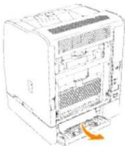 DELL 3010cn - Beseitigen von Papierstaus aus dem Papierentnahmebereich - 3