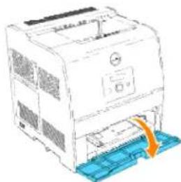 DELL 3010cn - Füllen des Universaleinzugs - 1