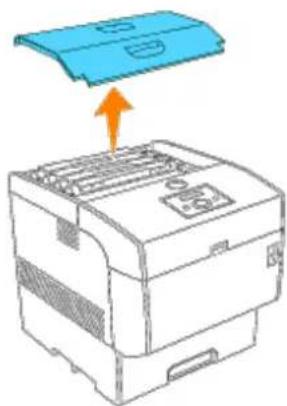 DELL 5100cn - Einsetzen der Tonerkassette - 4