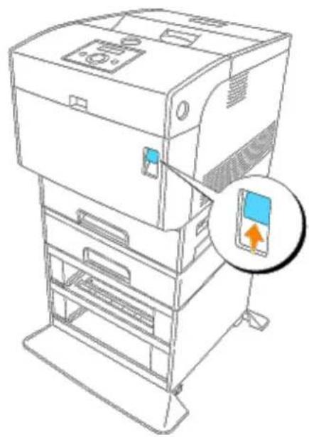 DELL 5100cn - Beseitigen von Papierstaus aus den zusätzlichen Papierfacheinheiten - 6