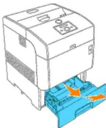 DELL 5100cn - Entfernen der gebrauchten Rückhalterolle - 2