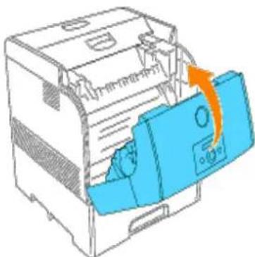 DELL 5100cn - Einsetzen der Übertragungsrolle - 10