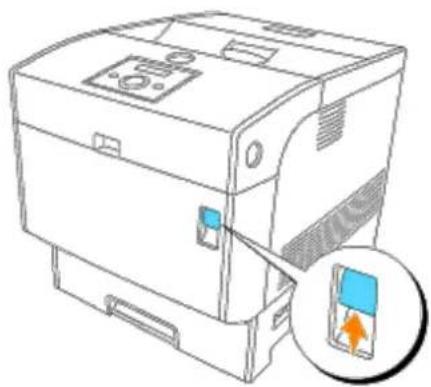 DELL 5100cn - Reinigen des Dichtesensors (ADC-Sensor) - 3