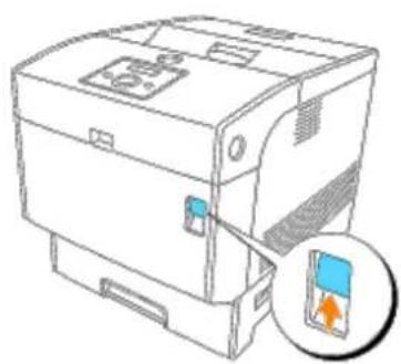 DELL 5100cn - Entfernen der gebrauchten Übertragungswalze - 2