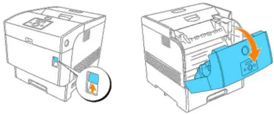 DELL 5100cn - Beseitigen von Papierstaus aus der Universalzuführung - 3