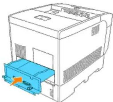 DELL 5100cn - Entfernen der optionalen Festplattenkarte - 6