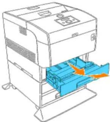 DELL 5100cn - Installieren der zusätzlichen 1000-Blatt-Papierfacheinheit - 5