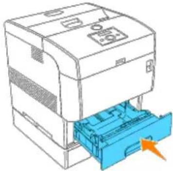 DELL 5100cn - Installieren der zusätzlichen 500-Blatt-Papierfacheinheit - 6