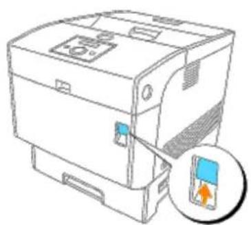 DELL 5100cn - Beseitigen von Papierstaus zwischen der Bildtrommel und der Fixiereinheit - 2
