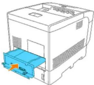 DELL 5100cn - Entfernen der optionalen Multiprotokollkarte - 6