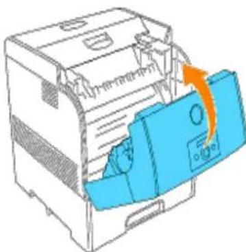 DELL 5100cn - Einsetzen der neuen Übertragungswalze - 4