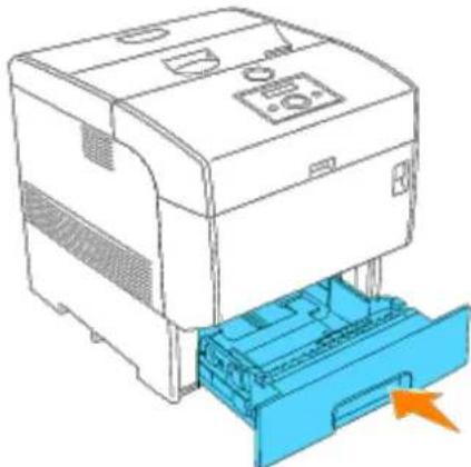DELL 5100cn - Einsetzen der neuen Rückhalterolle - 3