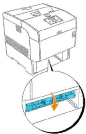 DELL 5100cn - Beseitigen von Papierstaus aus dem Standard-Papierfach - 5
