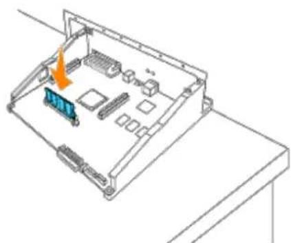 DELL 5100cn - Installieren einer Speicherkarte - 5