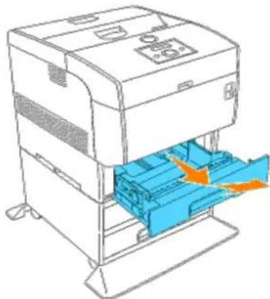 DELL 5100cn - Entfernen von zusätzlichen Papierfacheinheiten - 5