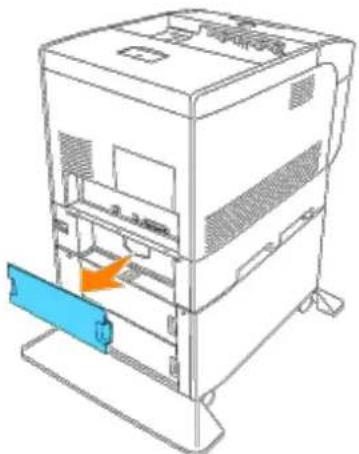 DELL 5100cn - Installieren der zusätzlichen 1000-Blatt-Papierfacheinheit - 4