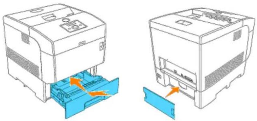 DELL 5100cn - Entfernen von zusätzlichen Papierfacheinheiten - 8