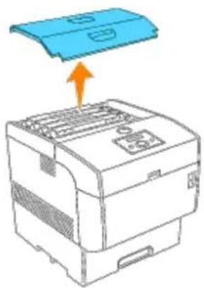 DELL 5100cn - Entfernen der gebrauchten Tonerkassette - 2